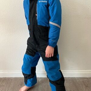 Columbia Kids Blue and Black Jumpsuit